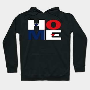 Panama Flag Collection Spelling HOME - Panamanian - Soca Mode Hoodie